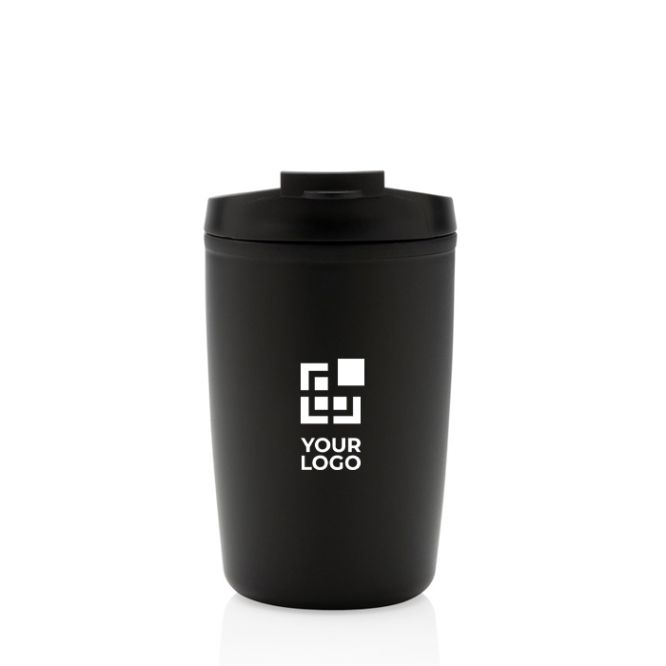 Vaso térmico fabricado en plástico reciclado