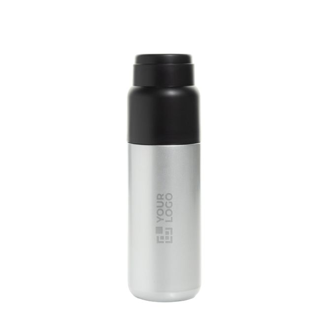 Termo con taza integrada antigoteo y aislamiento al vacío 500ml