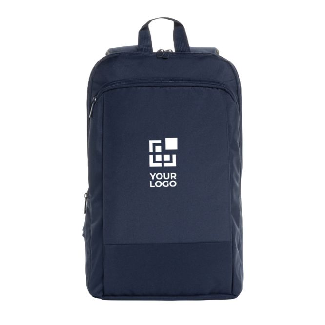 Mochila ultradelgada en RPET con diseño expandible 15.6