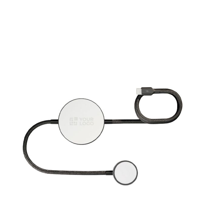 Cargador inalámbrico de aluminio con doble carga 15W Zens Pro 2