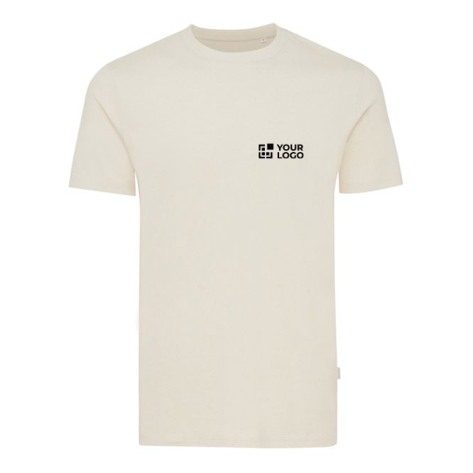 Camiseta mix algodón reciclado y orgánico 180 g/m2 Iqoniq Manuel