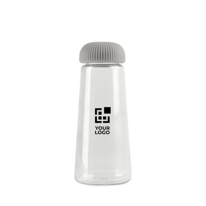 Botella de RPET en forma de cono con tapa de fácil agarre 575ml
