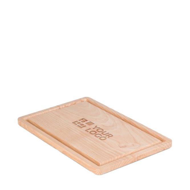 Tabla de cortar publicitaria grande vista principal