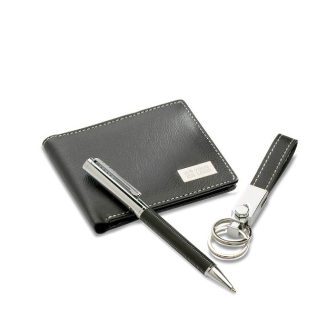 Incluye Bolígrafo, llavero y cartera vista principal
