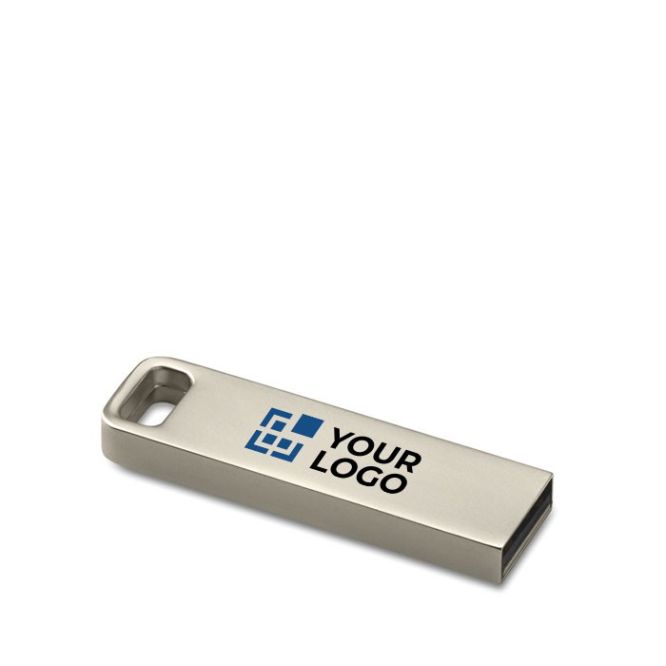 USB con logo compacto de metal vista principal