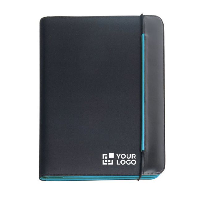 Elegante portadocumentos para eventos vista principal