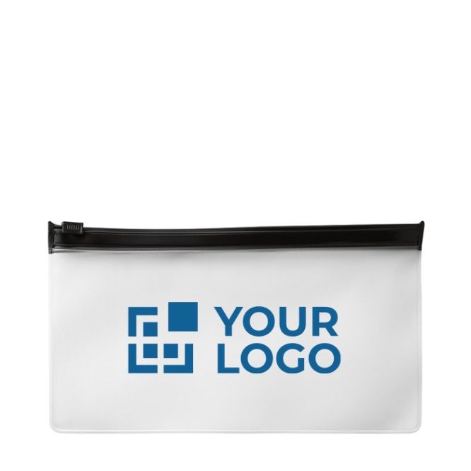 Bolsa para mascarillas personalizada grande color negro