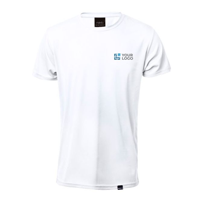 Camiseta de deporte reciclada 135 g/m2 vista principal