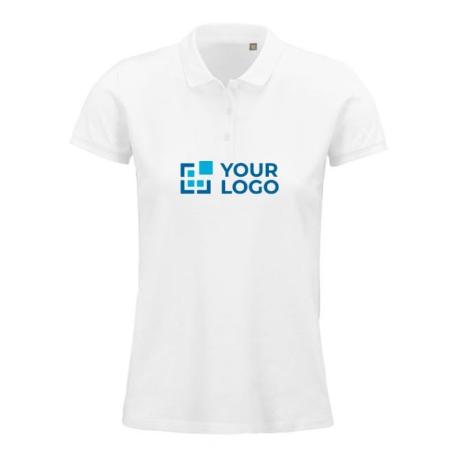 Polo serigrafiado algodón orgánico 170 g/m2 vista principal