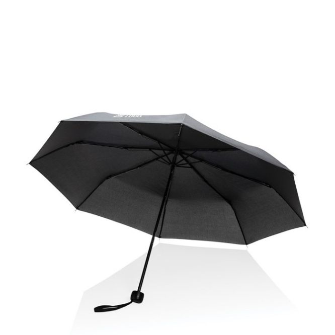 Paraguas plegable de plástico reciclado vista principal