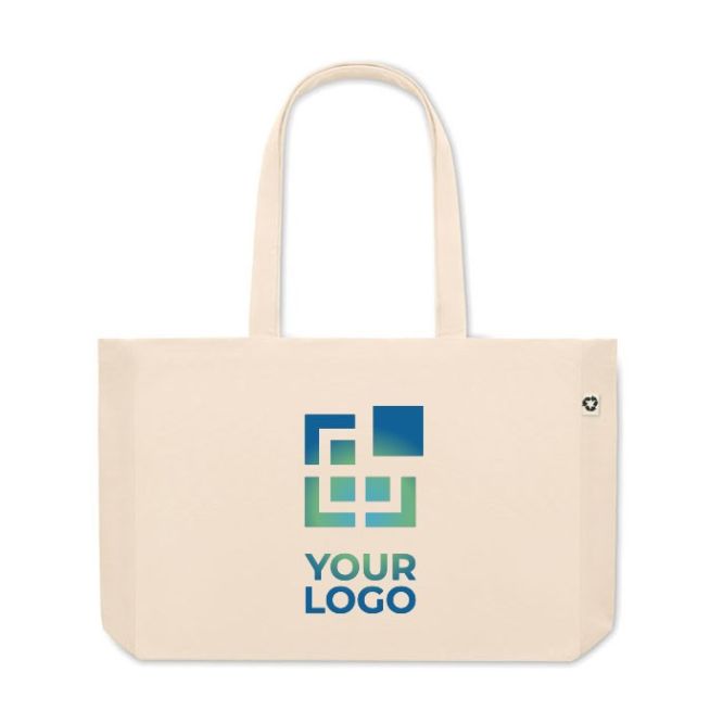 Bolsa de canvas reciclado 280 gr/m2 vista principal