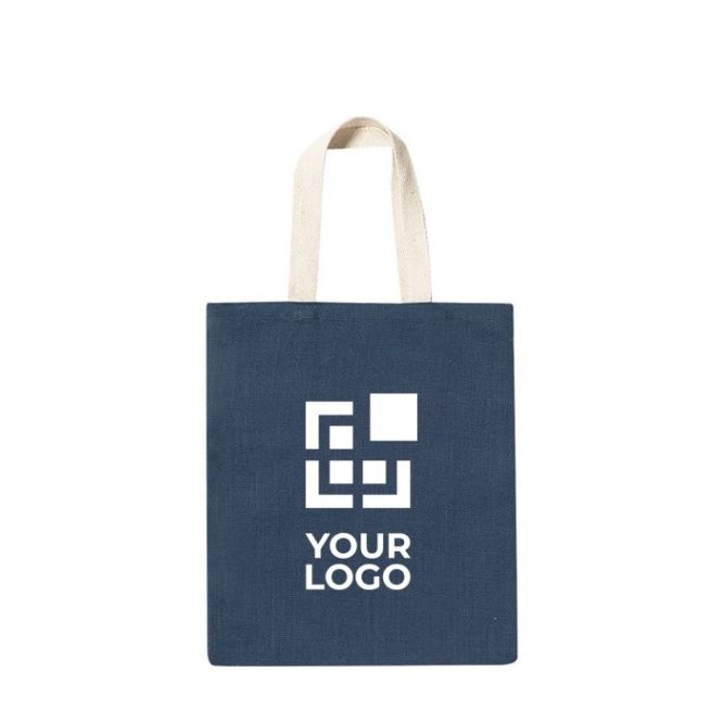 Bolsa de yute asas de algodón 240 g/m2 vista principal