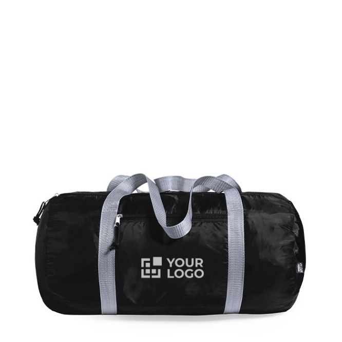 Bolsa de gimnasio personalizada reciclada vista principal
