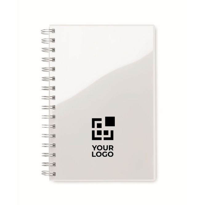 Cuadernos personalizados reciclados vista principal