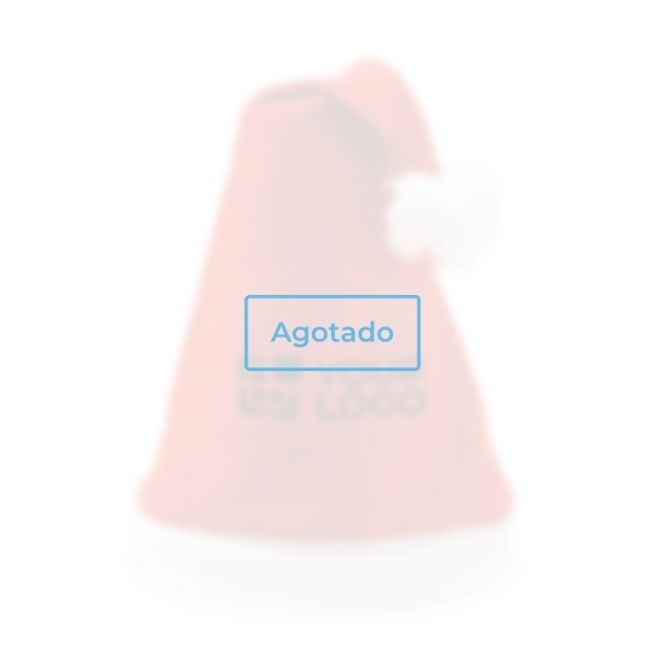 Gorro de Papá Noel en poliéster vista principal - agotado