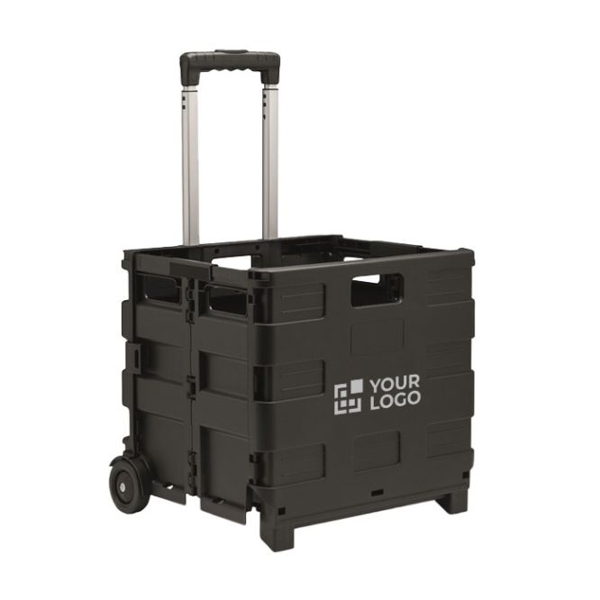 Carro de compras plegable con carga de 25 kg