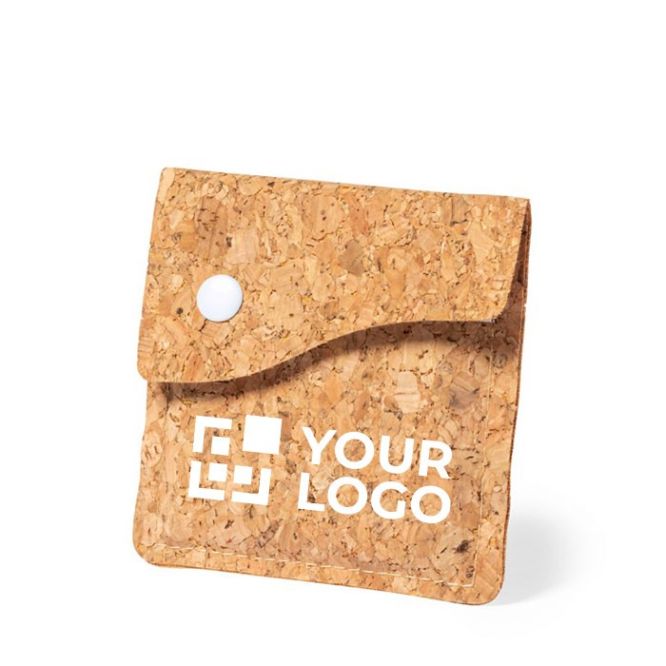 Cenicero de corcho y aluminio vista principal