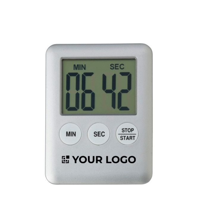 Temporizador de ABS con imán resistente y pilas incluidas