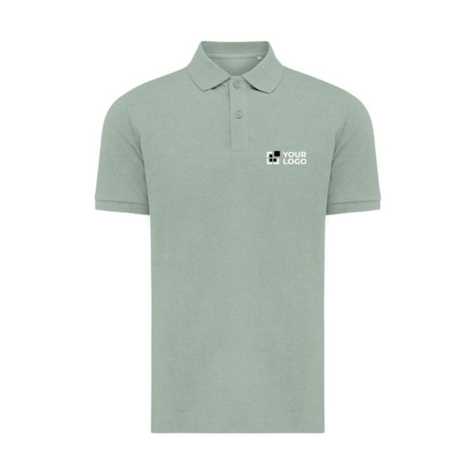 Polo de piqué regular fit de algodón eco 220 g/m2 Iqoniq Yosemite 