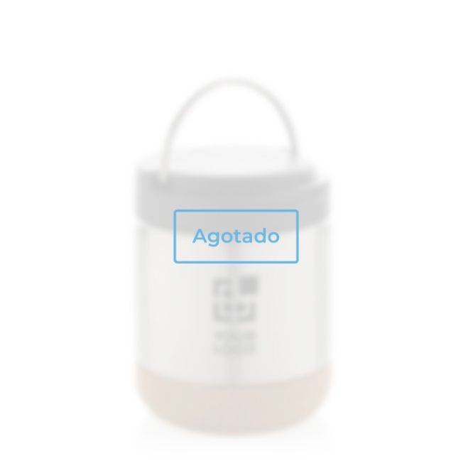 Fiambrera térmica de acero inoxidable reciclado con antigoteo 400ml - agotado