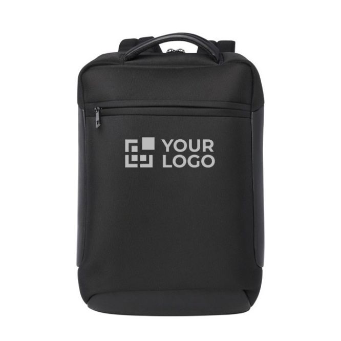 Mochila para PC de poliéster reciclado para tablet y PC de 15,6