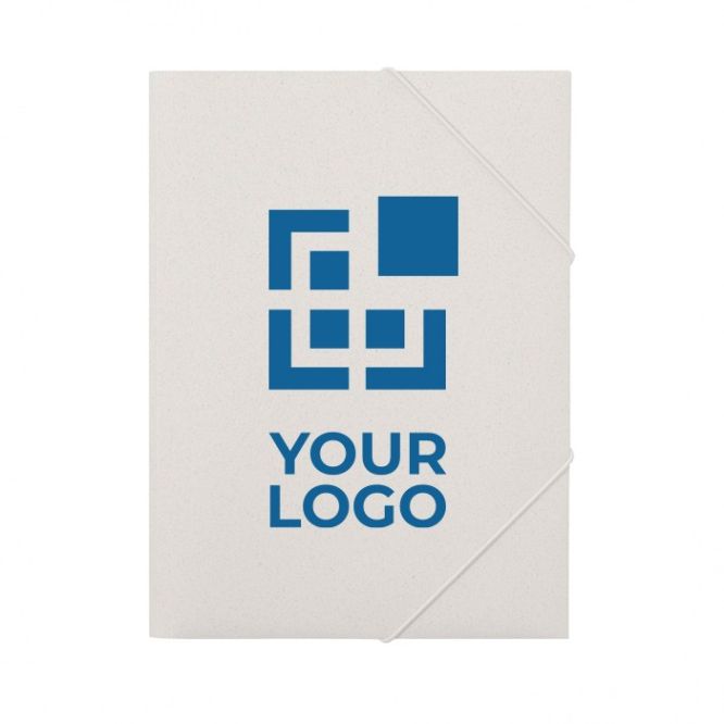 Portapapeles de caña de trigo de tapa flexible en varios colores