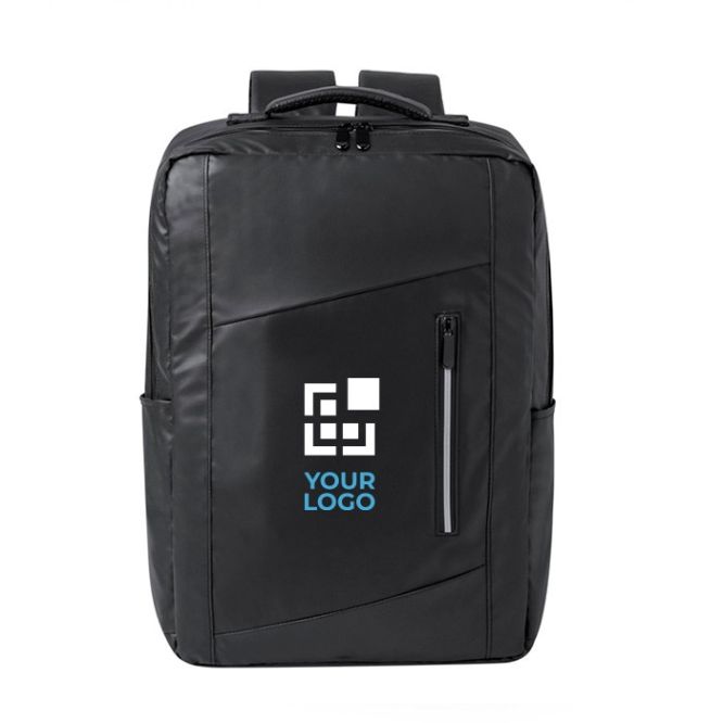 Mochila de polipiel para portátil con soporte para trolley 15''