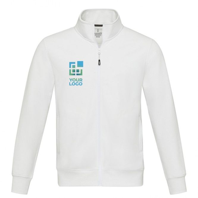 Jersey unisex de algodón y poliéster reciclados 320 g/m2 Elevate NXT vista principal