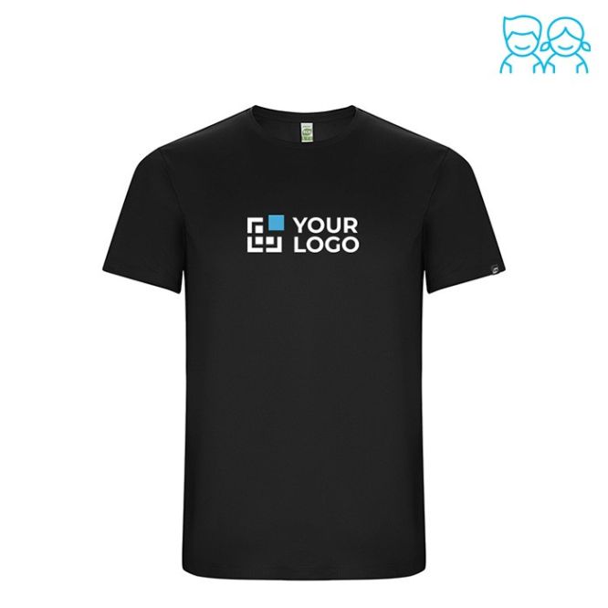 Camiseta técnica de 50% poliéster reciclado para niños 135 g/m2 Roly vista principal