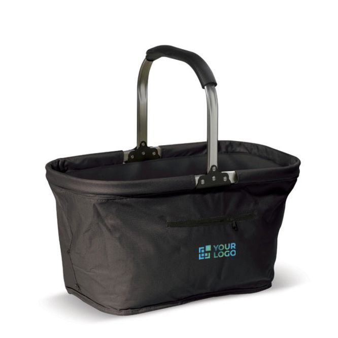 Cesta de picnic hecha de nylon en varios colores plegable