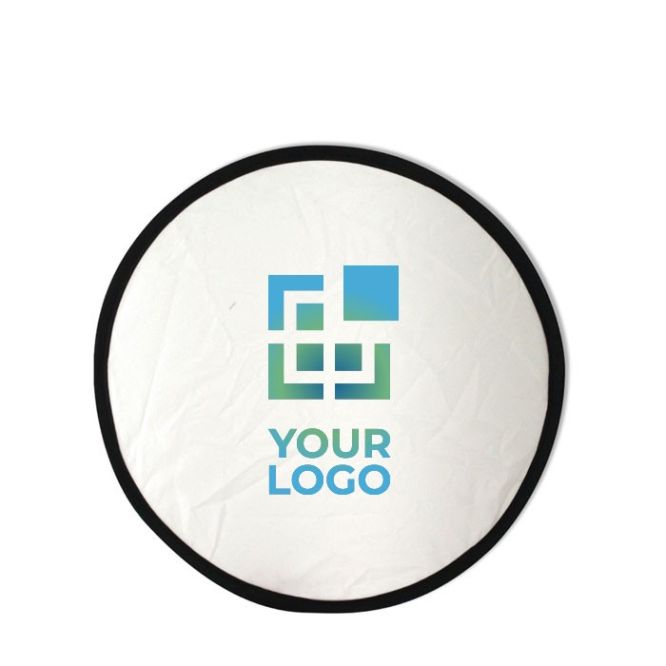 Frisbee de nylon plegable disponible en varios colores con su funda