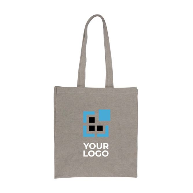 Bolsa de algodón reciclado con resistentes asas y capacidad de 5kg