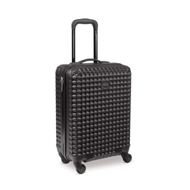 Trolley texturizada en varios colores de 4 ruedas y placa para marcaje vista principal