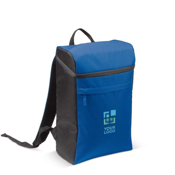 Mochila nevera isotérmica rectangular para hasta 6 latas grandes vista principal