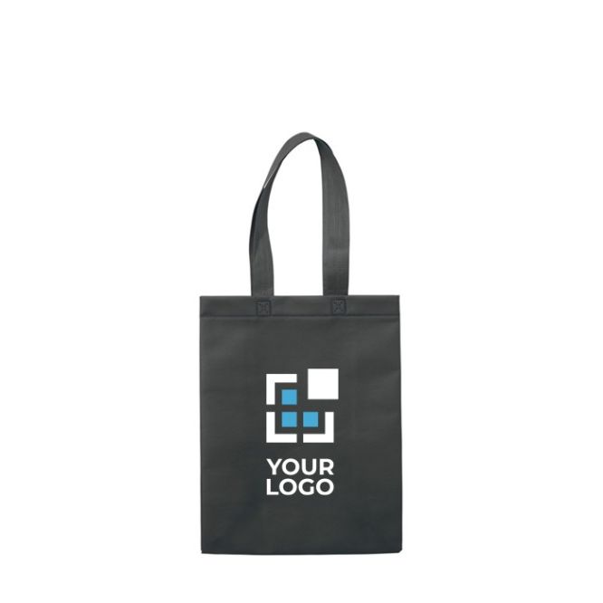 Bolsa pequeña de non-woven laminado mate con asas a juego 105 g/m2 vista principal