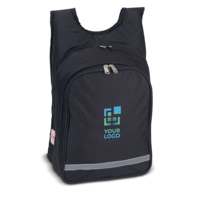 Mochila equipada con material para picnic de dos personas