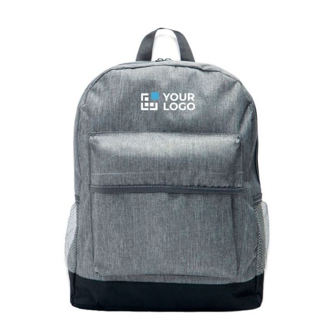 Mochila de poliéster con base de color para portátil 13