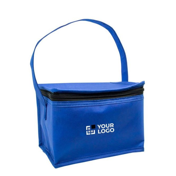 Bolsa térmica clásica con espacio para seis latas 80 g/m2