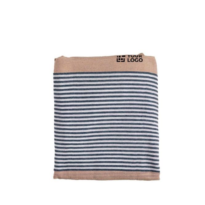 Toalla de playa de algodón de 100x180cm ligera 220 g/m2