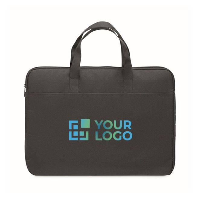 Clásico maletín para portátil de poliéster reciclado 15''