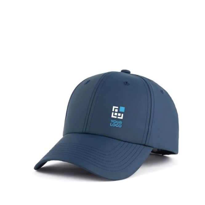 Gorra de RPET de 6 paneles con cierre de hebilla ajustable 85 g/m2