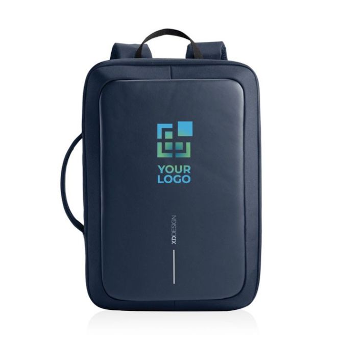 Mochila antirrobo de RPET que se convierte en maletín para PC 16