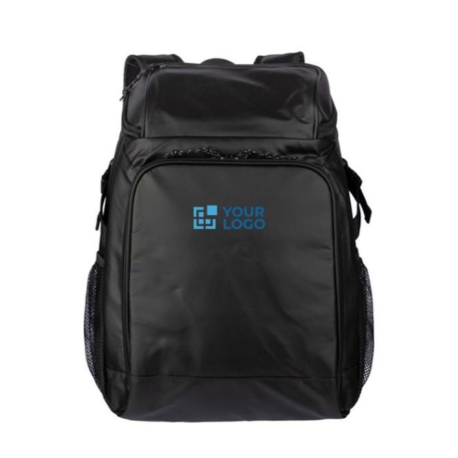 Mochila nevera de poliéster y PU de varios bolsillos y compartimientos