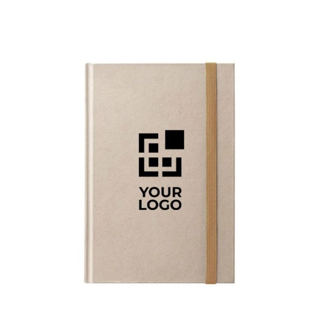 Libreta de caña de azúcar con tapa dura y A5 hojas a rayas