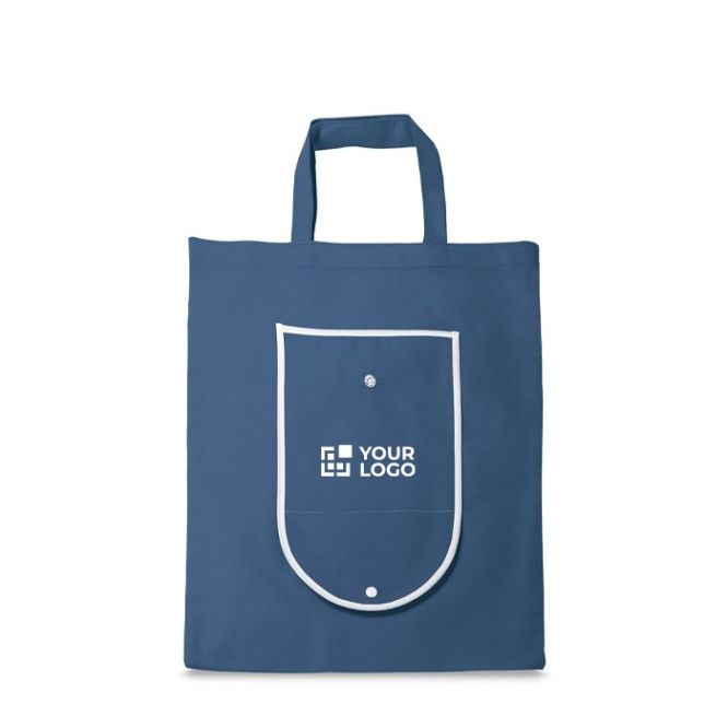 Bolsa plegable de non-woven con asas para el transporte 80 g/m2 vista principal