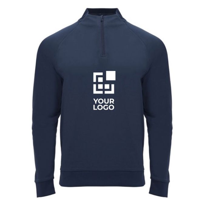 Jersey deportivo con media cremallera de poliéster 200 g/m2 Roly