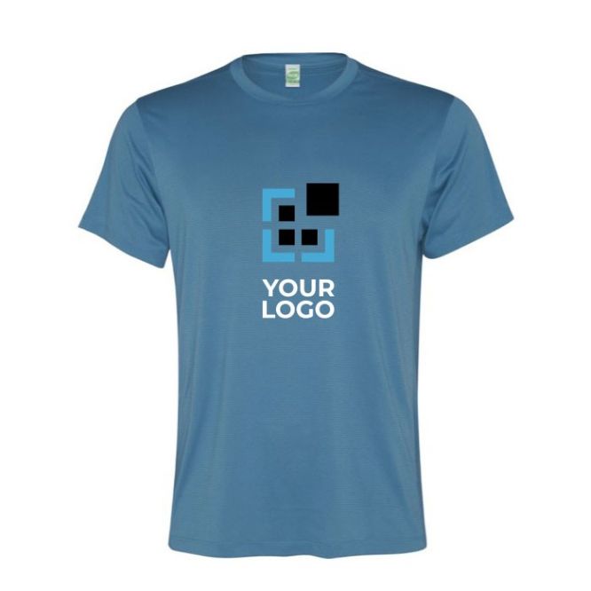 Camiseta deportiva de poliéster reciclado de hombre 100 g/m2 Roly