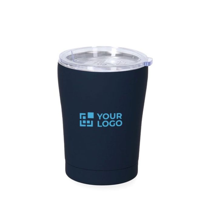 Vaso térmico de acero inoxidable con tapa a presión y dosificador 350ml