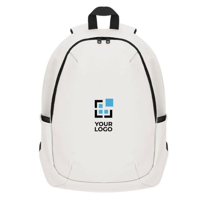 Mochila para portátil de suave PU con cierre invisible 15''