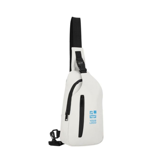 Bandolera de suave PU con cinta de transporte ajustable